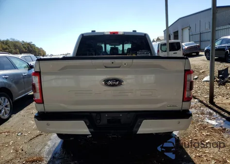 2022 Ford F150 Supercrew из США, поврежденный, VIN 1FTFW1E88NKD17209